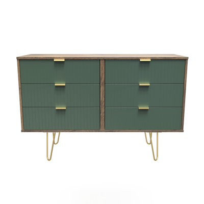 Beranda 6 Drawer Wide Chest (Ready Assembled)