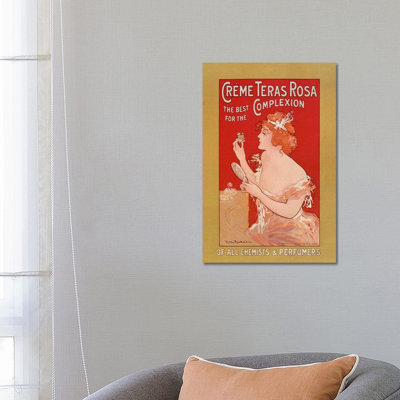 Vintage Ad Poster - Wrapped Canvas Rectangle Print