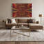 Art mural sur toile noir Op Art 41-1926953076