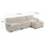 Canapé modulaire de 113 po avec repose-pieds modulaire de 113 po, grand canapé confortable en forme de L, canapé modulaire en L à 4 places, canapé modulaire moderne en nuage pour le salon, canapé à siège profond-811440704