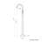 1 Handle Bathroom Freestanding Tub Filler-62061578