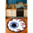 Spooky Vision Blue Eyeball Novelty Round Accent Rug-1657410456