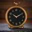 Horloge de table décorative vintage ENDORDAKA, motif oiseau, silencieuse, en métal fer, finition or antique, idéale pour le salon, la chambre à coucher, le bureau ou toute autre pièce de la maison. Cadeau parfait pour une pendaison de crémaillère.