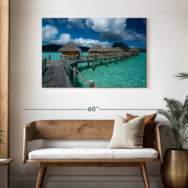 Aletra Bora Bora Beach Villa, H 30 po x l 45 po