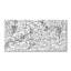 50cm W x 100cm L Glass Peel and Stick Panel