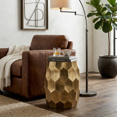 Gaest Solid Wood End Table
