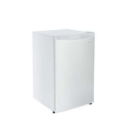 Frigidaire 3.3 cu. ft. Upright Convertible Refrigerator Freezer, 2-in-1 Compact Fridge or Freezer with Glass Shelves, Flush Back Design, White