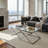 Kranz Glass Top Coffee Table