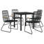 Kaiti 4 - Person Patio Dining Set Table,-121422324