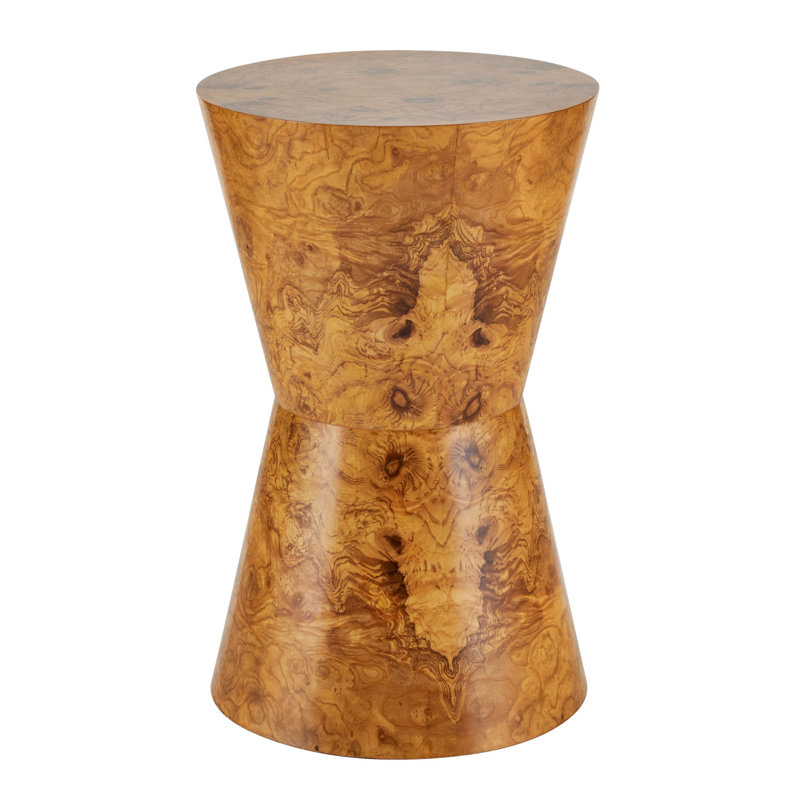 Costello Accent Table, Blonde Burl