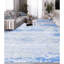 Tapis tissé à la main en argent / bleu-62525705