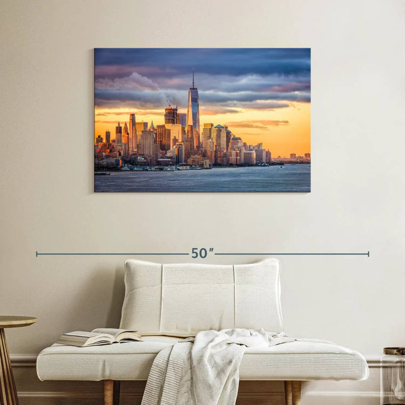 Sireci NYC Financial District, 26" H x 39" W