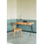 Farrow & Ball Plain Wool Lots Blue Area Rug-56519863