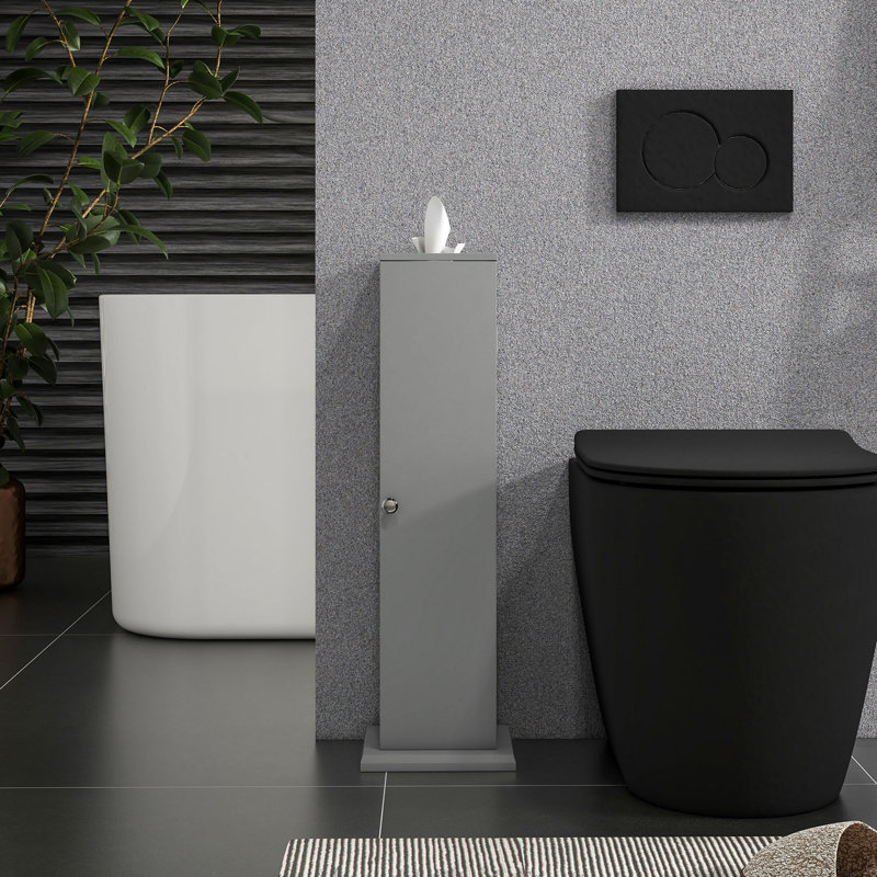 Armoire à papier hygiénique, Gris