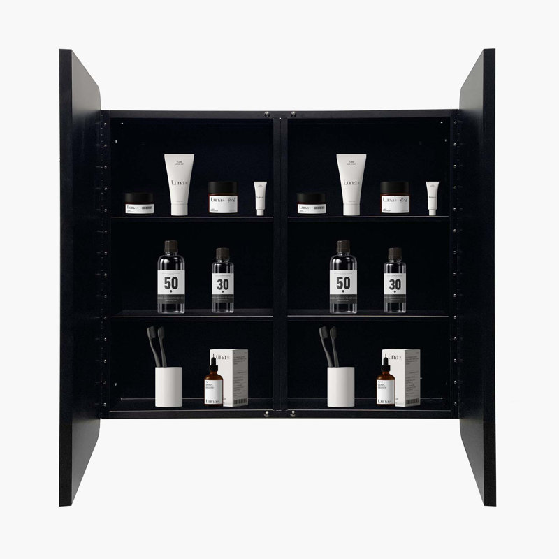Versatile Bathroom Storage Solution with Multiple Installation Options and Ample Space