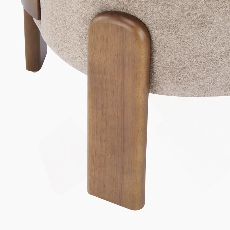 Fauteuil à oreilles Cozy, Light Brown
