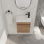 Meuble-lavabo mural 18 po avec lavabo en résine-1341576203