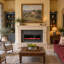 Foyer électrique encastré et mural Braegger, télécommande avec minuterie, couleur et vitesse de flamme réglables-635530802
