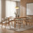 Solid Wood Dining Set with Upholstered Chairs-1440160648-1511209710