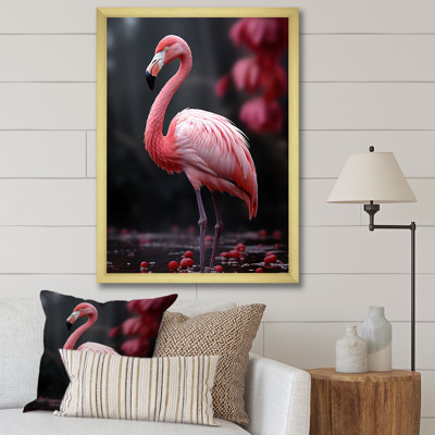 Flamme rose et grise Wassil