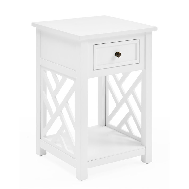 End Table, White