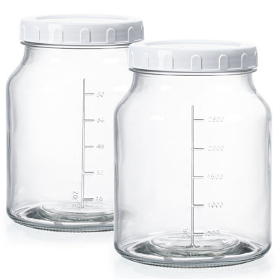 Bocaux en verre Syntic Wide Mouth Vintage Mason Craft