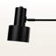 Lampe de table à abat-jour en métal noir avec port USB Dayna, H 20,3 po x l 6,7 po x P 15,08 po