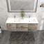 Ensemble de meuble-lavabo mural double l 60 po Auvimar-1704789982