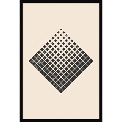 Minimal Halftone Shapes No. 3 Print