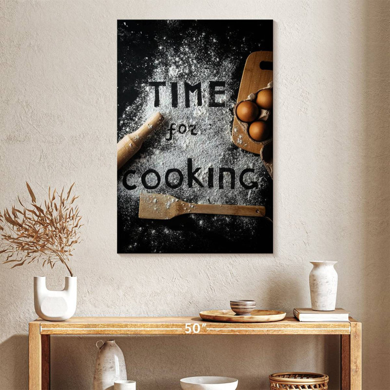 Time For Cooking, 39" H x 26" W