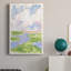 Toile tendue avec châssis de qualité supérieure Low Country River Vista II - prête à être accrochée-204516395