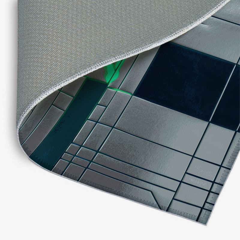 Tapis intérieur et extérieur Galactic Harmony, Rectangle 1 pi 6 po x 2 pi 6 po