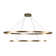 Ovale 2 - Light Dimmable LED Tiered Chandelier