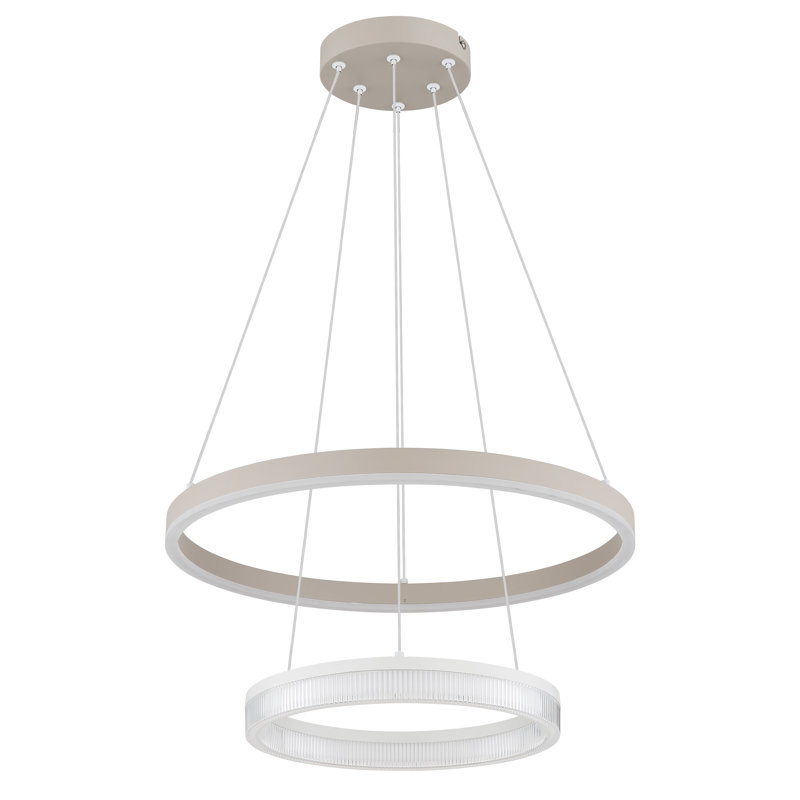 1 - Light Geometric LED Chandelier