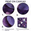 Plum Leaves Evening Collage I - Leaves, art mural-1137436072-1137436073-1137436050