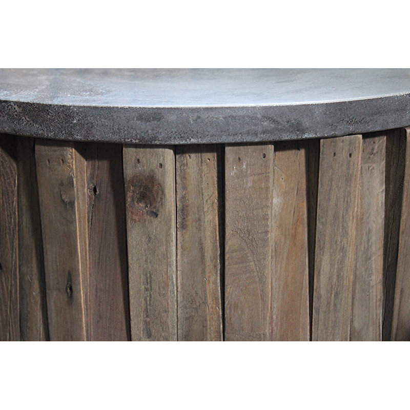 Snyder Stone Top End Table