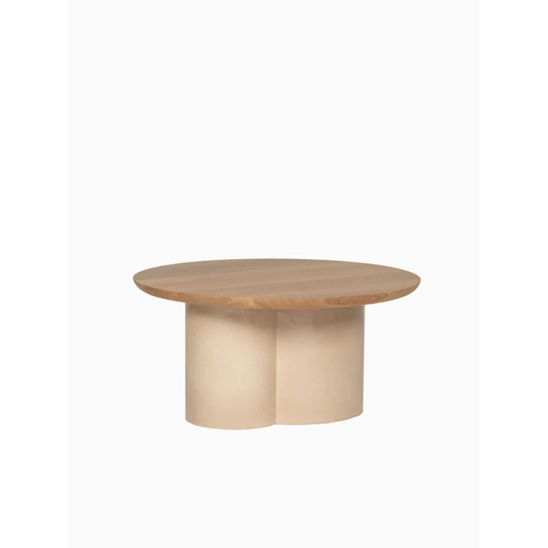 Arvin Coffee Table, Natural Oak/Mushroom