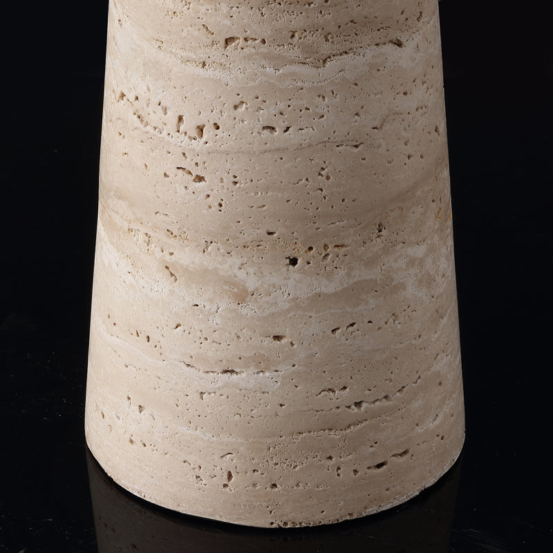 Dante Travertine Table Lamp
