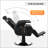 Heavy Duty Reclining Barber Chair With 360° Swivel, Height Adjustment, And Reinforced Stitching For Professional Use