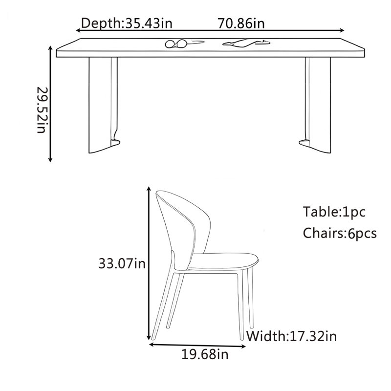 Skipton, 29.52"H x 70.86"L x 35.43"W