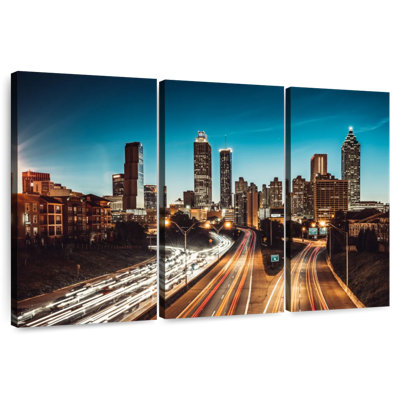 Sebbie Atlanta Night Skyline