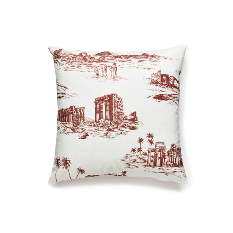 Coussin Sahara Cairo, Argile rouge