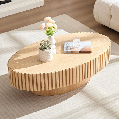 MDF Oval Coffee Table