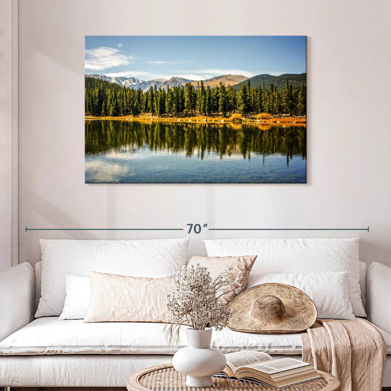 Alvord Colorado Sprague Lake, 30" H x 45" W