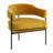 Darice Modernist Velvet Arm Chair