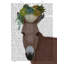 Art graphique sur toile tendue August Grove® Fab Funky Gallery, Donkey Succulent-1750182584