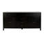 Meuble-lavabo double 72 po avec plateau en quartz Celine, brun café antique-1935853586