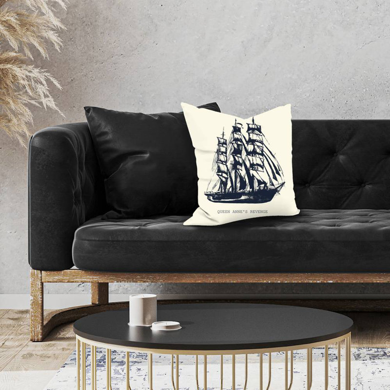 Old Boat, 16" H x 16" W, Polyester/Polyfill