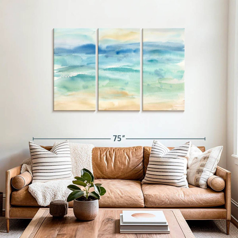 Avery Abstract Seascape I, 36" H x 57" W