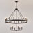 23.62" - Black - Chandelier